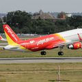 Aéroport: Toulouse-Blagnac(TLS-LFBO): VietJetAir: Airbus A320-214(WL): VN-A662: F-WWIO: MSN:6738.