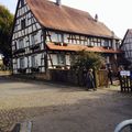 Festival du point de croix a la maison rurale d'outre-Forêt  a Kutzenhausen en Alsace