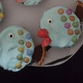 Poissons muffins / cupcakes