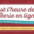 FEERIE STAMPIN UP!!! Jusqu'à -40% de remise, vite vite!!