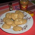 COOKIES BEURRE DE CACAHUETES CHOCO BLANC