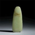 Jade hand-axe. China, Neolithic period, c. 3000 BC 