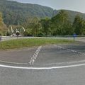 Rond-point à Grésy-sur-Isère