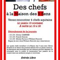 4 grands chefs à la Maison des 5 sens...