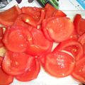 Fricassée de Volaille aux Tomates et Vitelottes