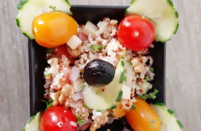  Salade de quinoa (du chef Custos)