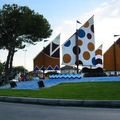 Rond-point à Riccione (Italie)