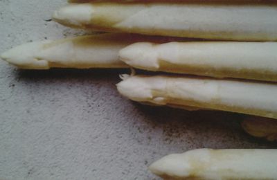 Les asperges blanches 