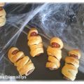 Petites momies feuilletées pour halloween