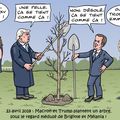 Macron et Trump, les as de la pelle !