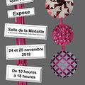 Exposition de l'Association Quilt Patch à Saint-Pierre-des-Corps - Novembre 2018