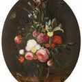 Alexander Adriaenssen (1587-1661), Vase de fleurs, insectes et papillons