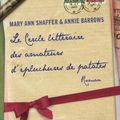 Le Cercle littéraire des amateurs d'épluchures de patates  -  Mary Ann Shaffer & Annie Barrows 