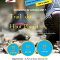 22/10/2017 : Trail du Haut Planet (25km)