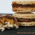 Macarons aux snickers