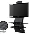 MELICONI Meuble TV Ghost Design 2000 noir carbone