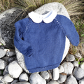 Pull raglan dentelle taille 2 ans