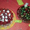 Fraisiers sans gluten