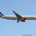 Aéroport: Toulouse-Blagnac(TLS-LFBO): SAS-Scandinavian Airlines: Airbus A330-343: LN-RKU: F-WWKJ: MSN:1715.