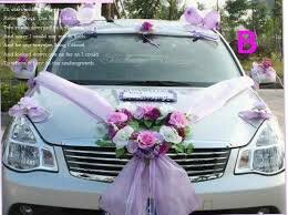 decoration voiture des mariée