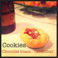 Cookies Chocolat blanc carambar