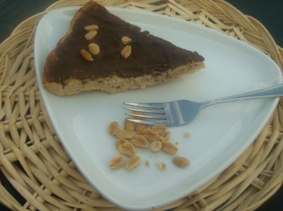 Blog de lacuisinedelirilou :La cuisine de Lirilou, Tarte chocolat cacahuètes