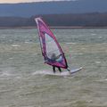 Windsurfeurs au lac de Madine le 23 février : nouvelles photos