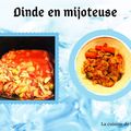 Sauté de dinde en mijoteuse