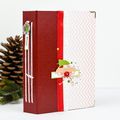 Tuto mini album de noël avec kit en boutique !!!