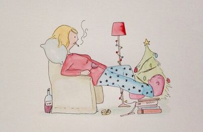 Illustrations sur le livre Bridget Jones