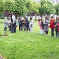 Jardinages avec les enfants de l'école Charles Péguy