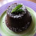 Fondants chocolat-menthe