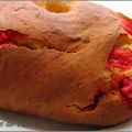 La pogne aux pralines roses