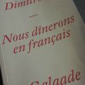 « Nous dînerons en français » d'Albena Dimitrova