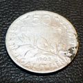 Petite 50 centimes 1903 en argent