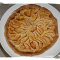 Tarte pommes/pate de speculoos