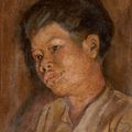 Trân Van Ha, Ecole vietnamienne. Portrait de jeune garçon (?)