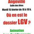 Réu LGV d’Angeville : de la tirelire à l’appel d’offre ?