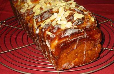 BRIOCHE A LA CREME D'AMANDE & FLEUR D'ORANGER