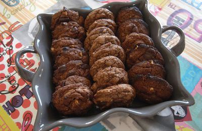 Cookies aux deux chocolats