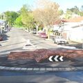 Rond-point à Launceston (Tasmanie-Australie)