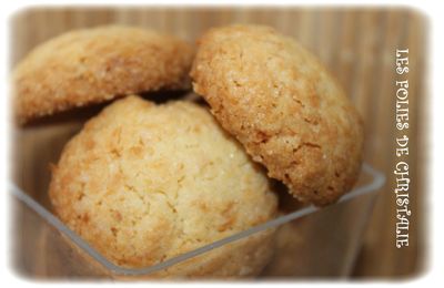 Biscuits moelleux à la noix de coco