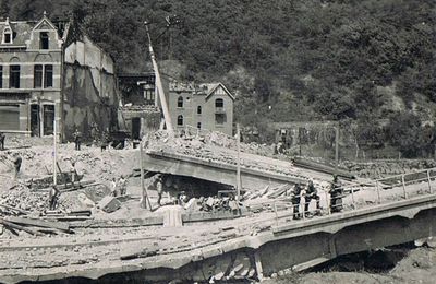 Le pont de Prayon a-t-il été détruit pendant la guerre pour ralentir l'avancée allemande... 1940/41 ?