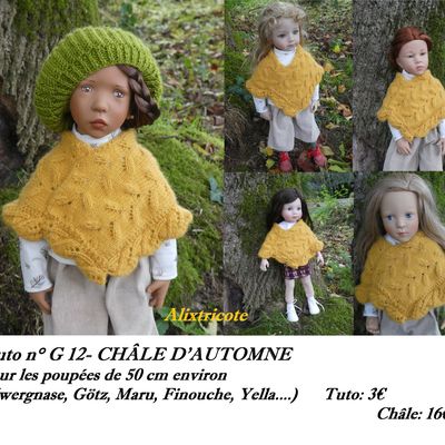 Les grandes parées pour l'automne : tuto n° G 12