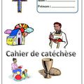 Page titre pour cahier de caté ou culture chrétienne