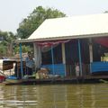Le bateau de Battambang  à  Siam Reap