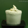 Soufflés froids au roquefort et au chou-fleur
