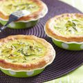 TARTELETTES AUX COURGETTES ET RICOTA