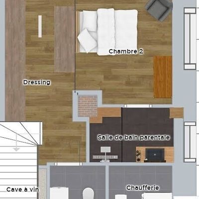 Les plans de la cave 