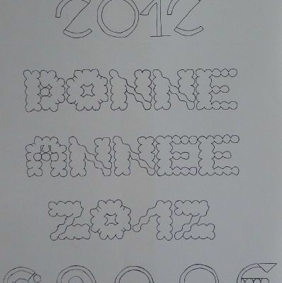 Bonne année 2012